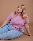 Burly Tee - Lilac Purple