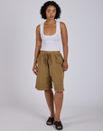 Drawstring Shorts - Desert Brown