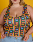 Cropped Tank - Fruit Fantasy