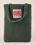 Mini Tote Bag in Swamp Green
