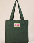 Shopper Tote Bag in Swamp Green