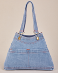Indigo Overall Handbags in Light Wash
