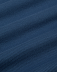 Muscle Tee in French Blue fabric detail close up