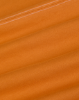 Jr. Varsity Tee in Creamsicle Orange fabric detail close up