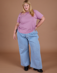 Burly Tee - Lilac Purple