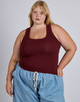 The Tank Top - Red Wine