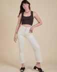 Work Pants - Vintage Tee White