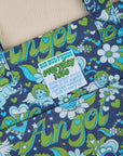 Angel Printed Everyday Tote close up
