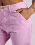 Work Pants - Lilac Purple