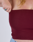 Tube Top - Red Wine