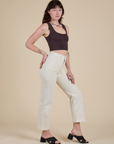 Work Pants - Vintage Tee White