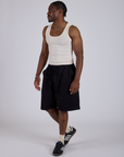 Drawstring Shorts - Basic Black