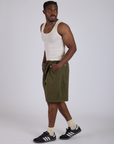 Drawstring Shorts - Surplus Green