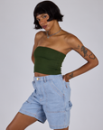 Tube Top - Evergreen
