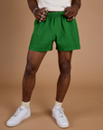 TRY-A-STYLE - Athletic Shorts - Forest Green *FINAL SALE*