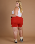 Athletic Shorts - Mustang Red