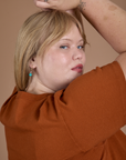 Burly Tee - Burnt Terracotta
