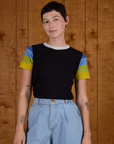 Calypso Tee in Black Multi on Alex