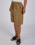 Drawstring Shorts - Desert Brown