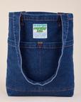 Denim Everyday Tote Bag in Dark Wash