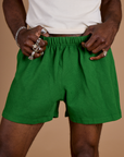 TRY-A-STYLE - Athletic Shorts - Forest Green *FINAL SALE*