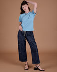 Burly Tee - Baby Blue