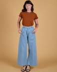 The Organic Vintage Tee - Burnt Terracotta