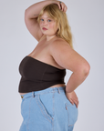 Tube Top - Espresso Brown