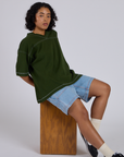 Burly Jersey - Evergreen