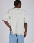 Burly Jersey - Vintage Tee White