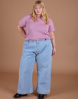 Burly Tee - Lilac Purple