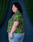 Pond Party Pantry Button-Up side view on Ashley
