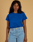 The Organic Vintage Tee - Royal Blue