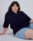 Burly Jersey - Navy