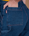 Carpenter Shorts - Dark Wash