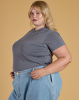 The Organic Vintage Tee - Washed Grey