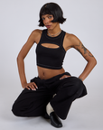 Porthole Tank - Basic Black