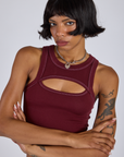 Porthole Tank - Red Wine