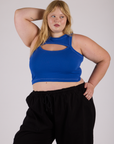 Porthole Tank - Royal Blue