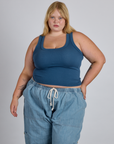 The Tank Top - French Blue