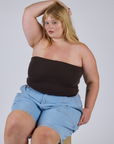 Tube Top - Espresso Brown