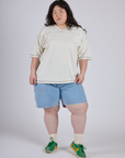 Burly Jersey - Vintage Tee White