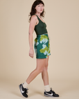 Heavyweight Sweat Shorts - Green Magic Waters