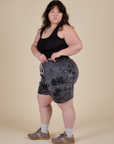 Heavyweight Sweat Shorts - Black Magic Waters