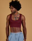 Mini Tank in Red Wine on Jerrod