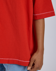 Burly Jersey - Mustang Red