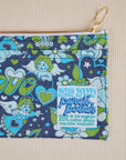 Angel Printed Pencil Pouch close up
