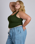 The Tank Top - Evergreen