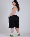 Drawstring Shorts - Basic Black