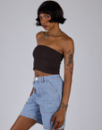Tube Top - Espresso Brown